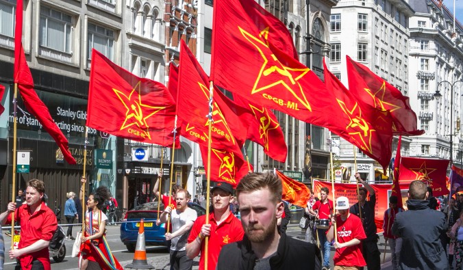 May Day demonstration